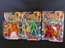 3 Marvel Universe 1997 Unopened action figures
