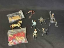 Vintage Comboy and Bandit toys