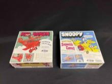 Red Baron and Snoopy Model Kits