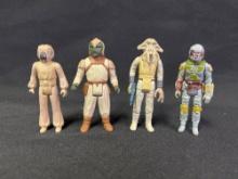 4 Star Wars Figures from late 1970s till early 1980s