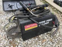 Craftsman Wire Feed Welder with Helmets, Gloves, and Supplies