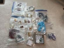 Assorted Costume Jewelry, Pins, Bracelets, Necklaces