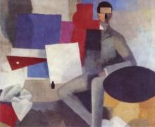 La Fresnaye - Sitting Man