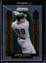 AARON JUDGE 2021 PANINI PRIZM STAINED GLASS INSERT SP