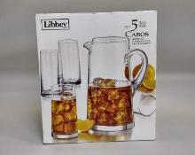 Libbey 5pc Lemonade / Iced Tea Serving Set
