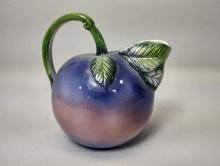Vintage Italian Arcoroc Ceramic Grape Pitcher