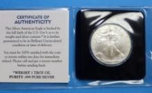 1999 American Silver Eagle Dollar 1oz Fine