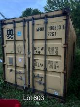 Shipping Container 20 ft x 8ft
