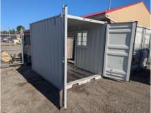 10' Container with Side Door and Window