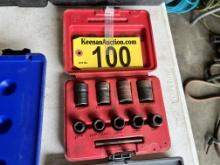 MAC TOOLS MODEL SXT9LR 9-PC TWIST SOCKET SET