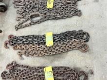 LOT OF 2-RIGGING CHAINS