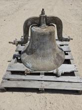 The C.S. Bell Co. Hillsboro Antique Bell w/Stand