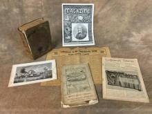 Civil War Related Paper & Book Items