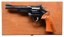 SMITH & WESSON 27-2 DA REVOLVER.