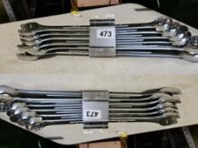 24" Open End Box End Wrench Set IIT 1 3/8 to 2"