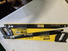 Stanley Hard Tooth Crosscut Saw 26"