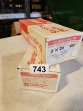 Continental Sander Belts All Purpose 3x24" 3x29" 60 Grit 10 in  the box