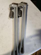 Heavy Duty Aluminum Pipe Wrench 24"