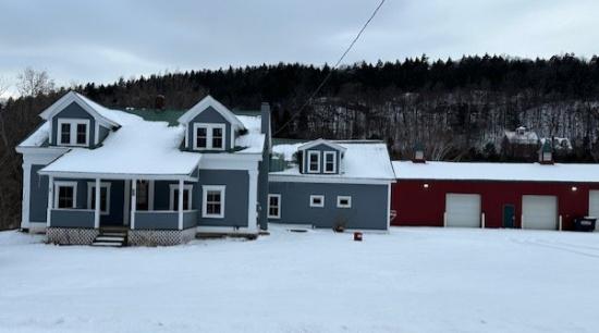 Comm. Building & Home on 5.3 Acres in Monkton, VT