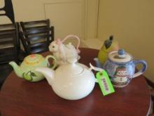 Asst. Cookie Jars and Teapots