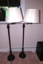 Pair of Hampton Bay Floor Lamps