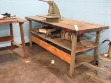 Hardwood Top Workbench