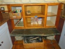Contents of Kitchen Shelves and Cupboards