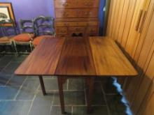 Mahogany Chippendale Deep Drop Leaf Table