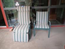 (2) Upholstered Porch Chairs