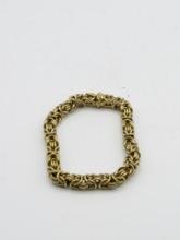 14K Yellow Gold Chain Bracelet