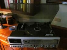 Panasonic Receiver/Turntable/Cassette w/Thruster Speakers