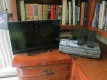 Vizio TV, Magnavox VHS/DVD Player & Speakers