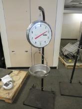 CHATILLON HANGING PRODUCE SCALE WITH STAND