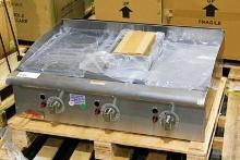NEW CECILWARE PRO CE-G36TPF 36IN. GAS FLAT GRILL