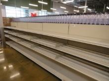 LOZIER WALL SHELVING - 60IN TALL 22/22 20FT RUN - SOLD BY THE FOOT