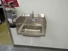 NEW BOOS STAINLESS STEEL HAND SINK
