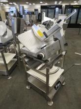 BIZERBA SE12 DELI SLICER WITH FACE TO FACE SLICER CART