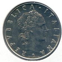 Italy 1954-R 50 lire UNC BETTER DATE