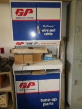 GP Tune Up Parts Cabinet with Key & Contents!