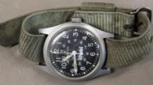 US Military Hamilton Khaki Wrist Watch