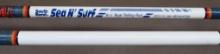 Two South Bend Sea and Surf 1 Piece Boat Trolling Fishing Rods