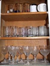 Collection of Glassware, Crystal, and More