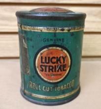 Lucky Strike Roll Cut Tobacco Tin