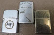 Korean War Service and Two Zippo Lighters