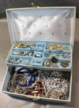 Mixed Estate Jewelry in Jewelry Box