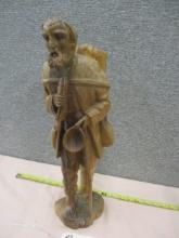 Carved Wood Statue