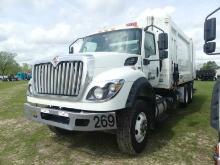 2021 International HV613 Garbage Truck, s/n 3HAESTZT9ML828048: T/A, Diesel